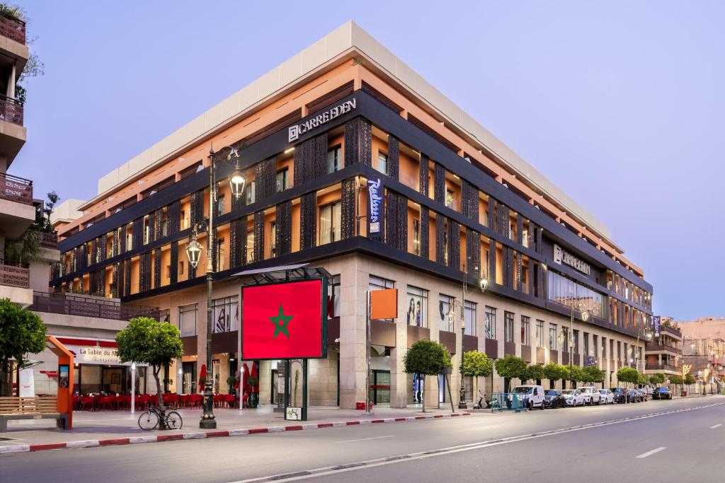 exterieur hotel radisson blu marrakech