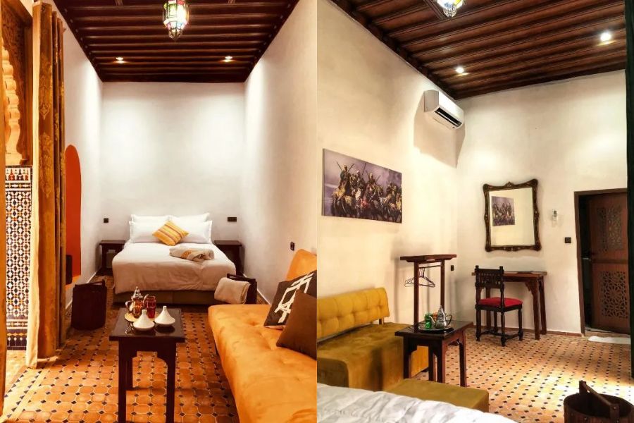 Chambre Double Riad Majorelle
