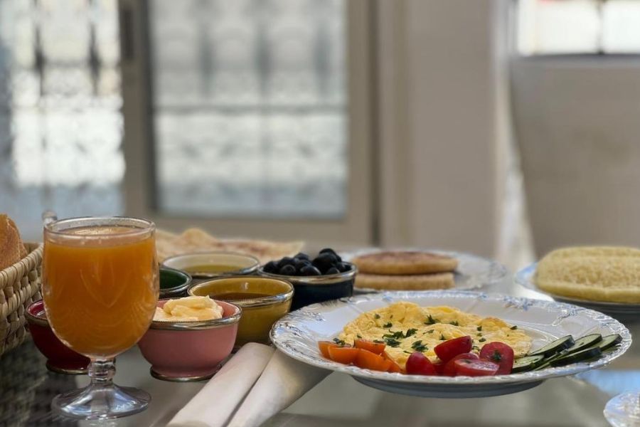 Petit Déjeuner Riad Safia Rabat