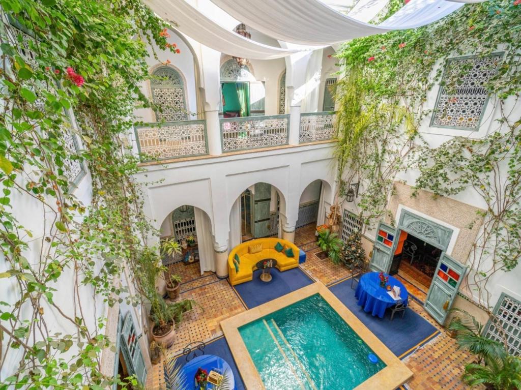 Riad Dar Al Assad vue de haut
