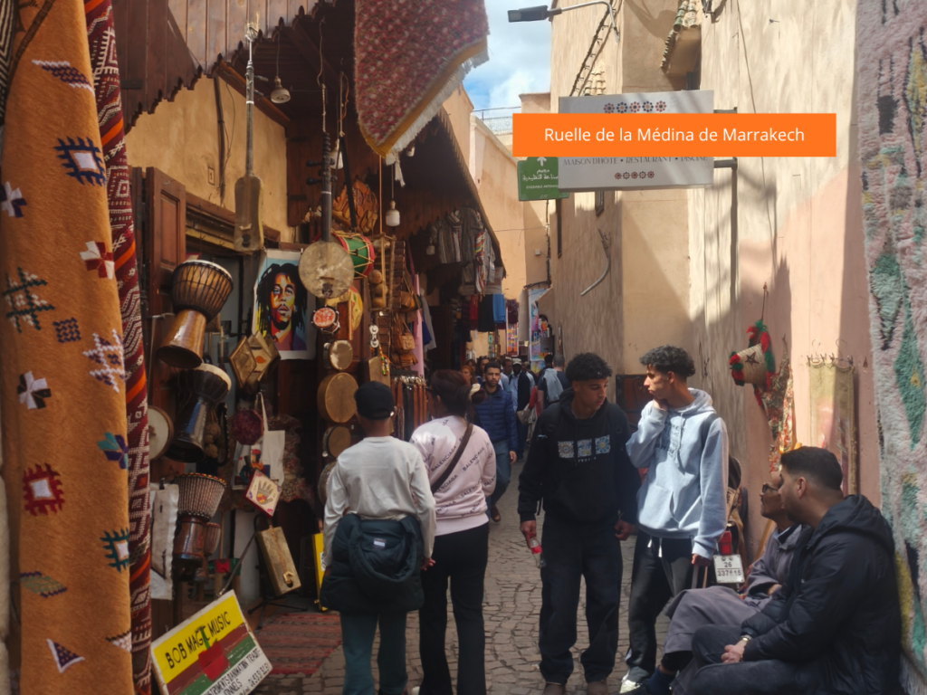 Ruelle de la Médina de Marrakech