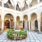 patio central Riad Boustane & SPA