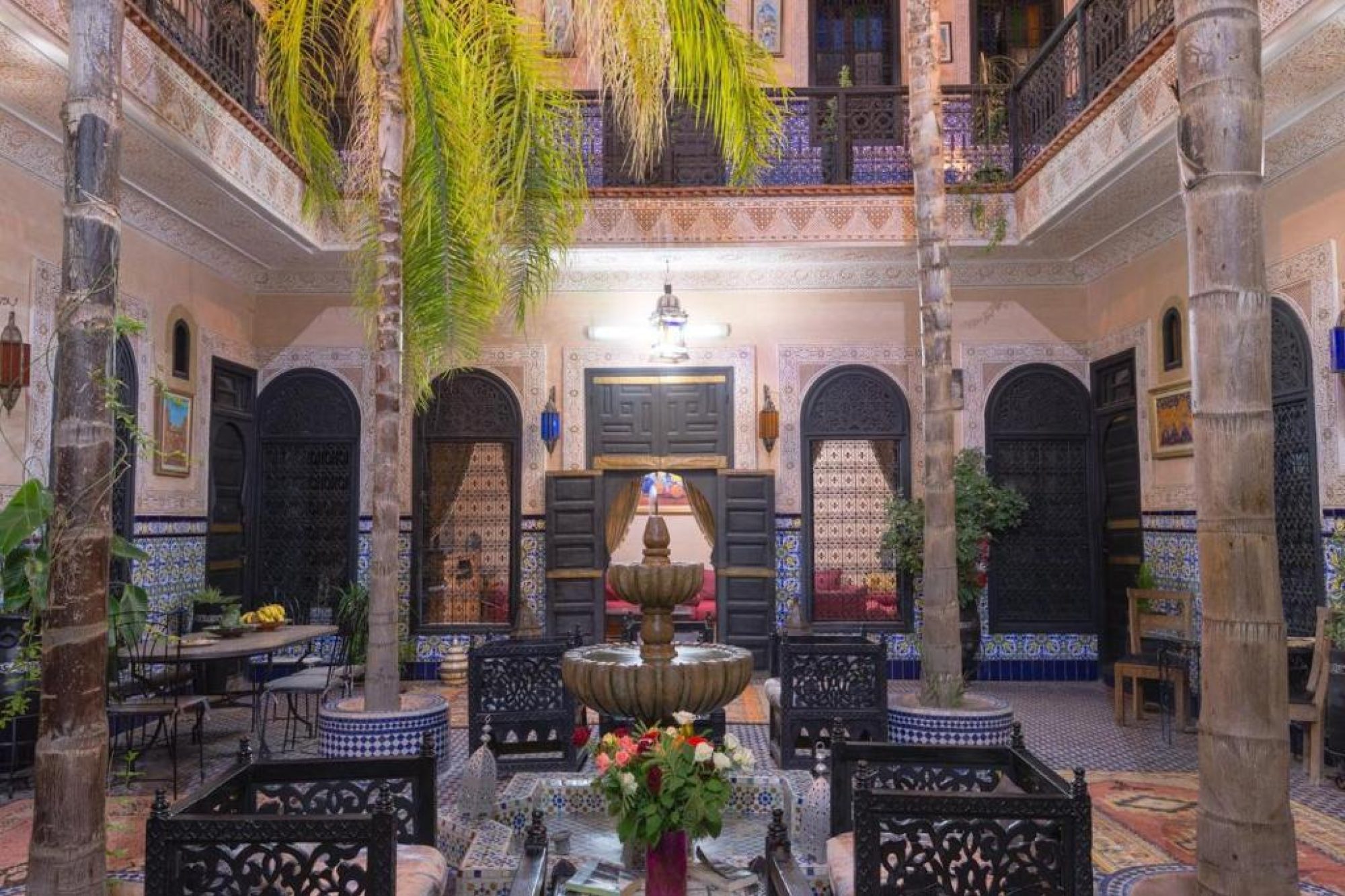 cour intérieur Riad Lalla Khiti