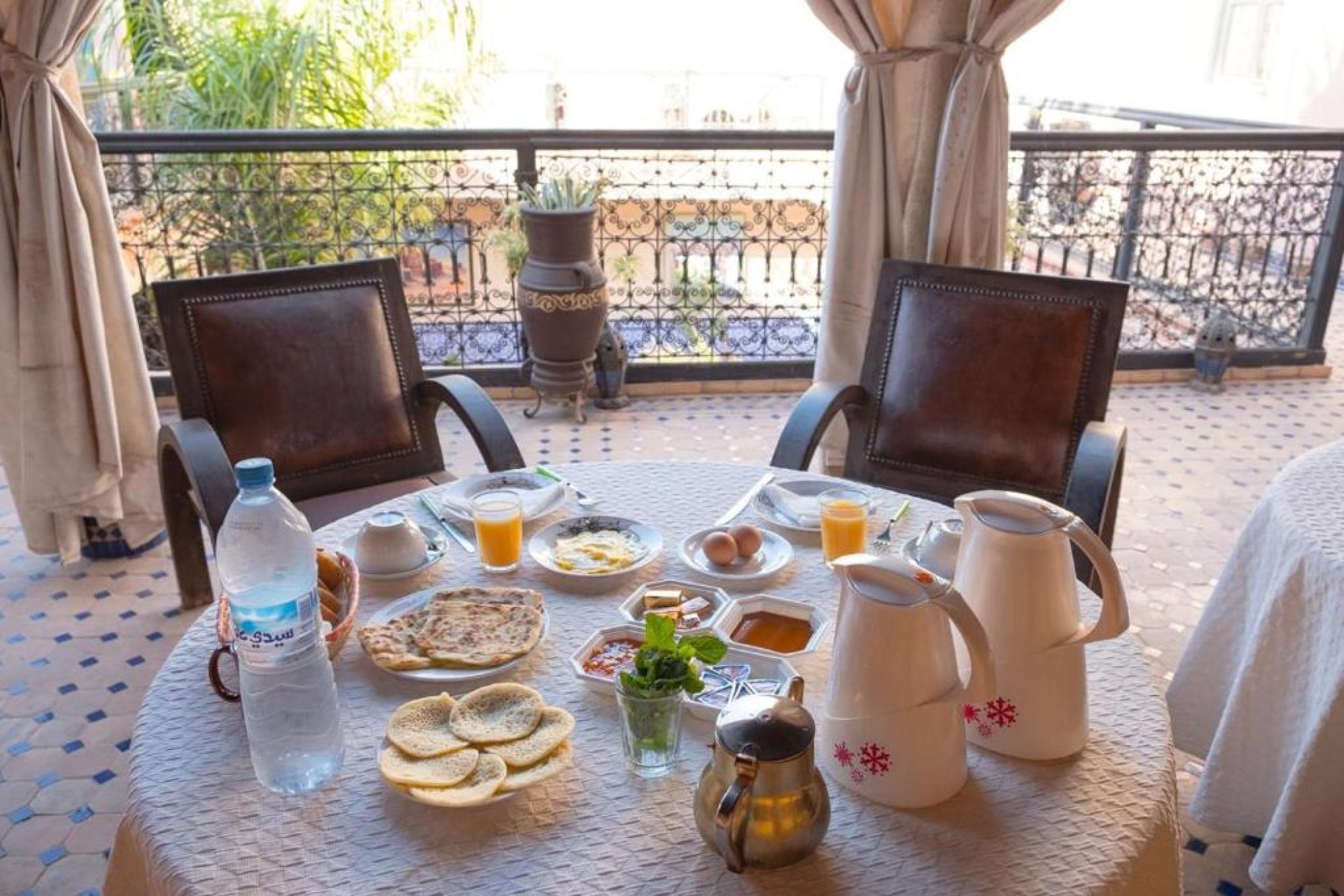 petit déjeuner - Riad Lalla Khiti