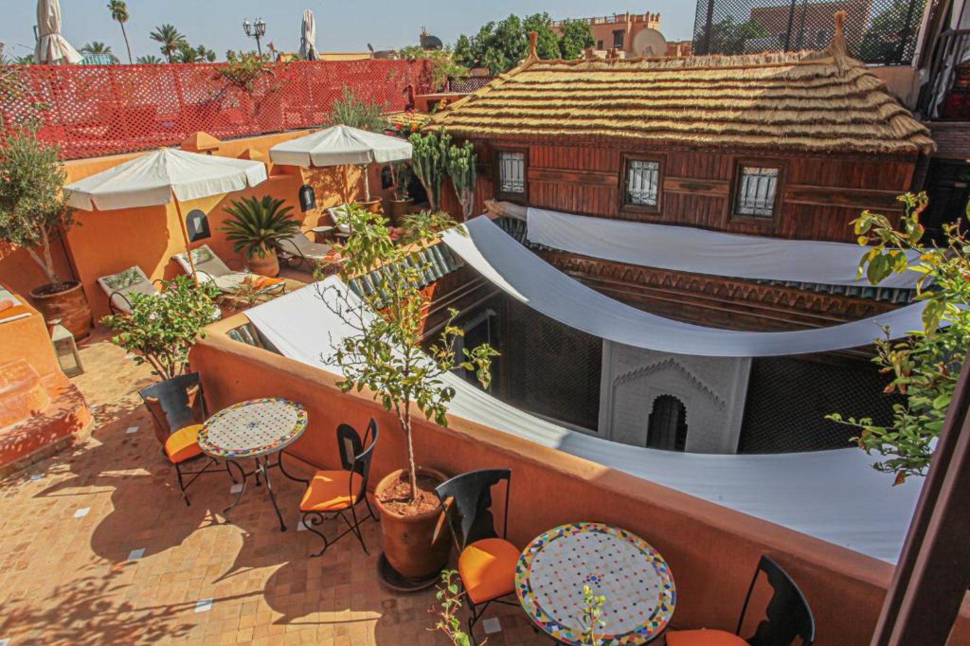 terrasse - Riad Melhoun & Spa Marrakech